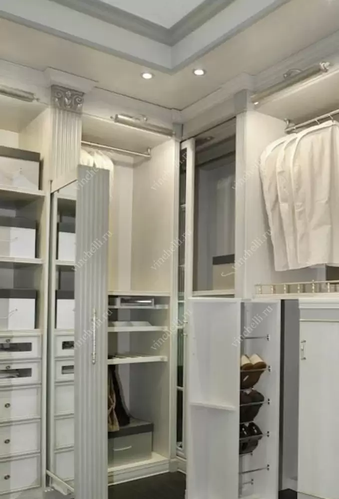 Гардеробные шкафы в провансальском стиле: воплощение изысканности и романтики в каждой детали
